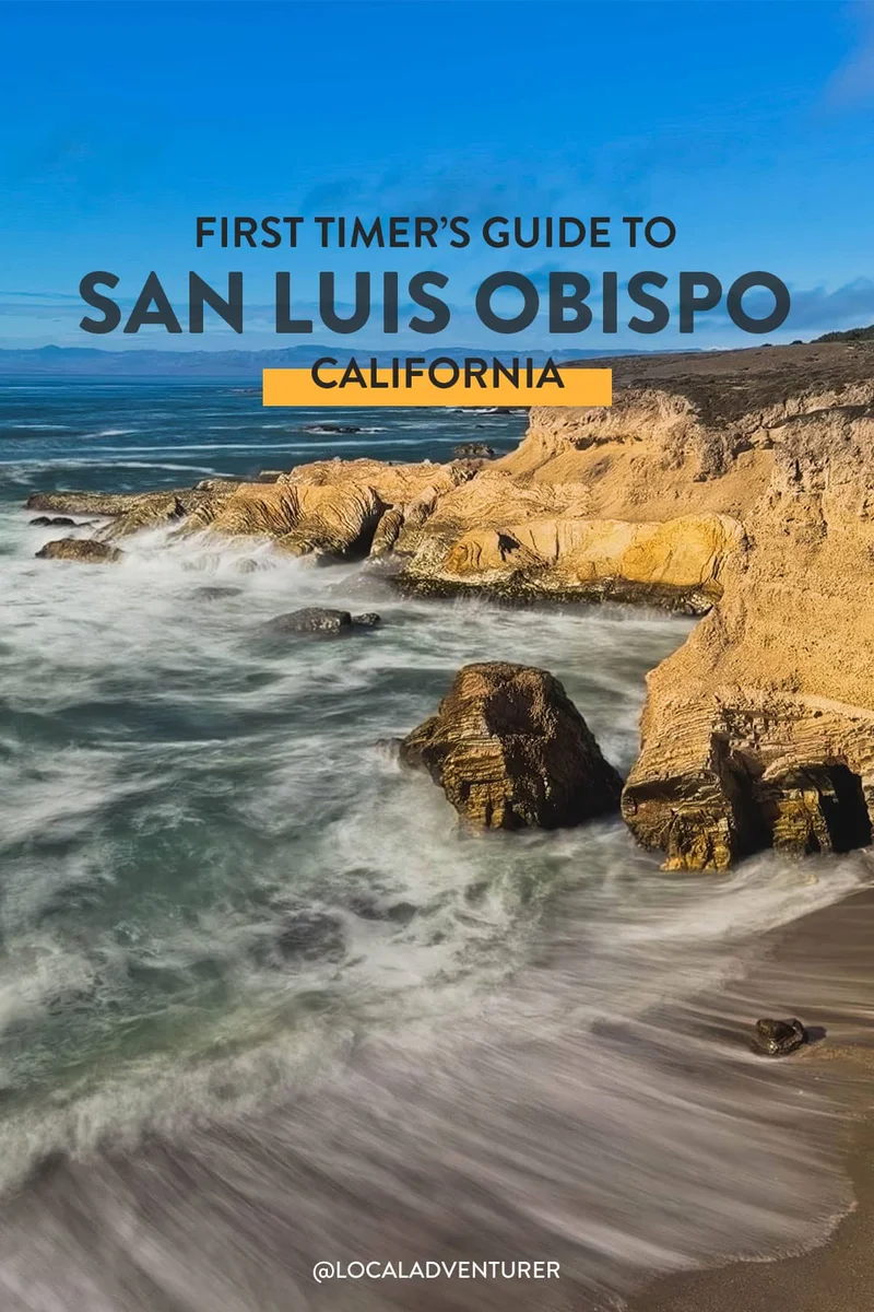 San Luis Obispo coastal landscape with golden hills