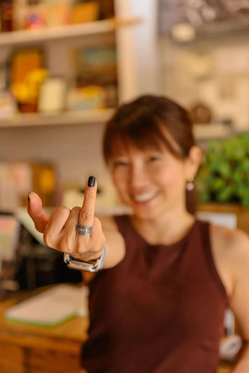 Handmade metal-stamped jewelry at Junkgirls workshop