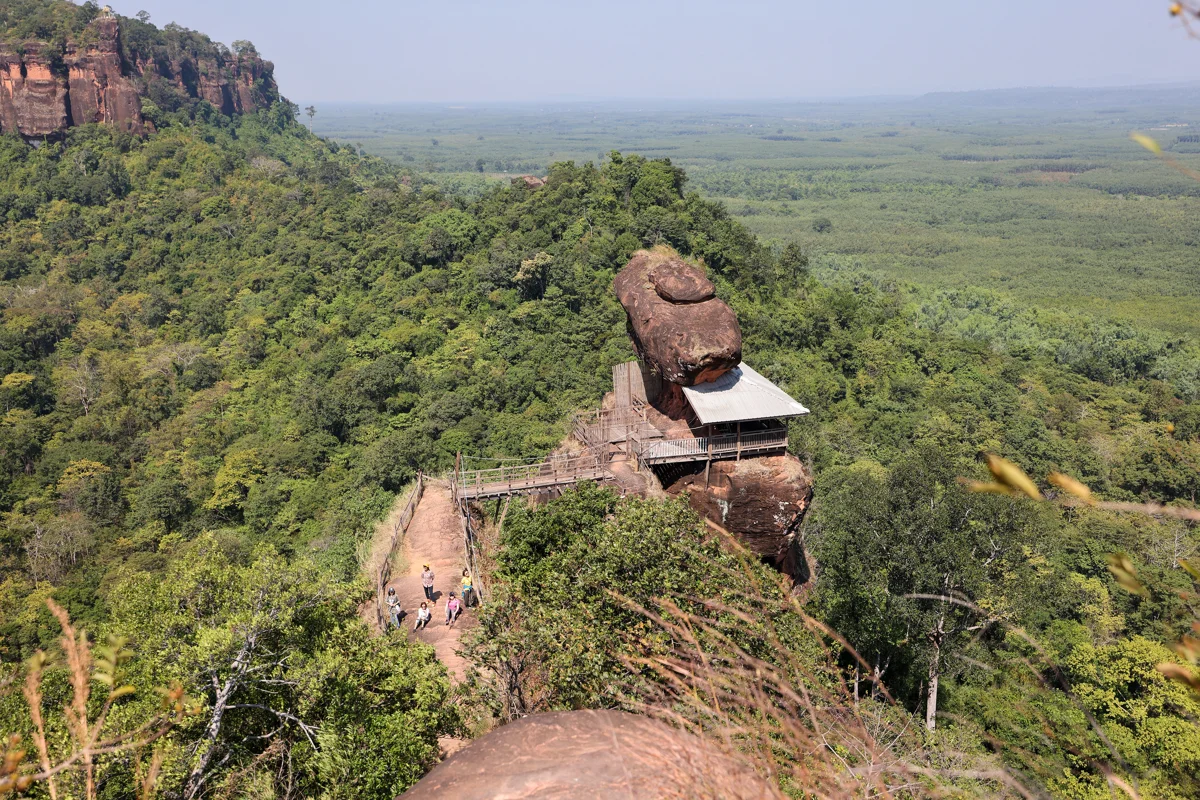 The Temple I Climbed in Thailand Where Half the Path Is Just Wooden Planks on a Cliff - photo 7