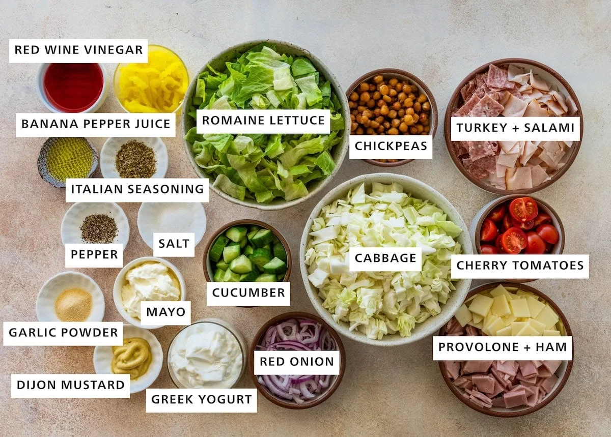 Grinder Salad (Italian Sub Salad) - photo 1