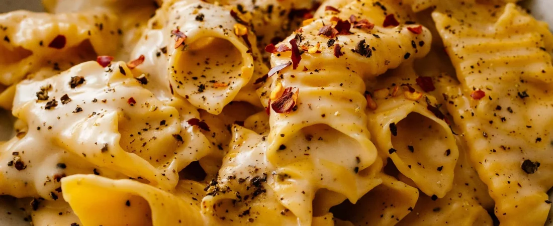 Creamy Cacio e Pepe Style Pasta