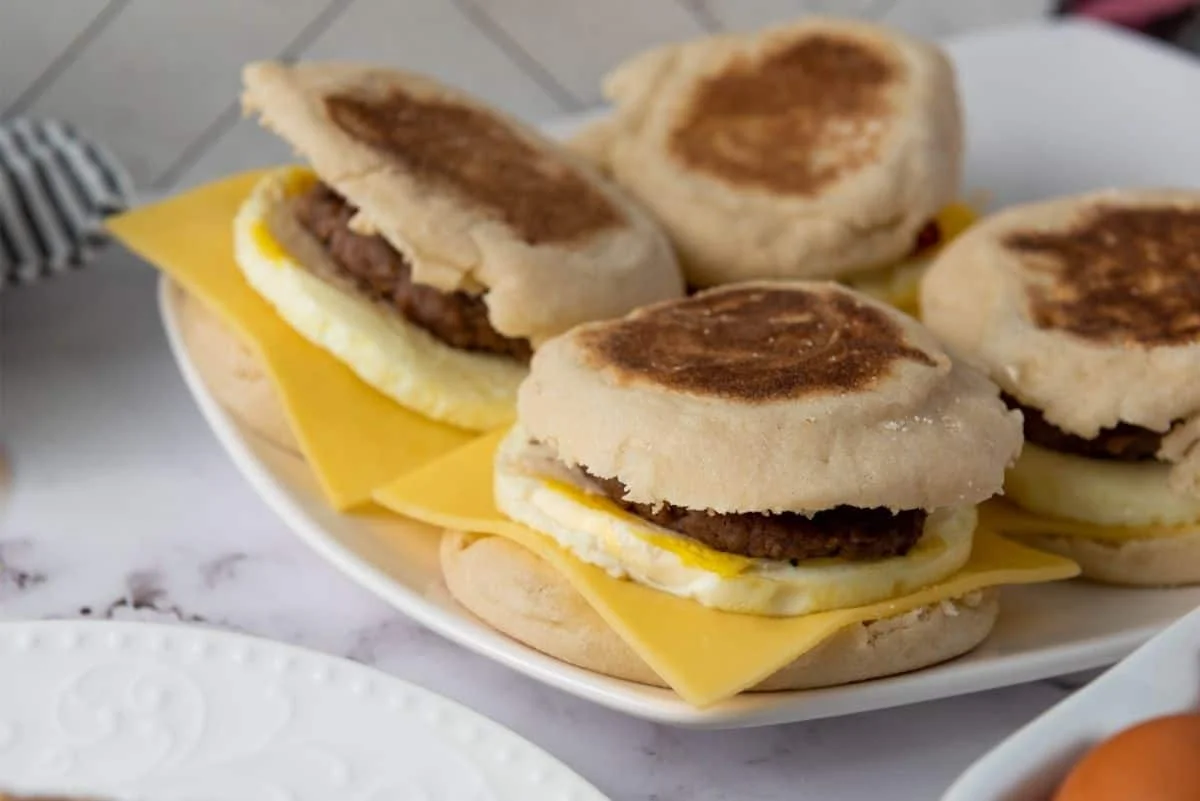 Freezer-Friendly Breakfast Sandwiches
