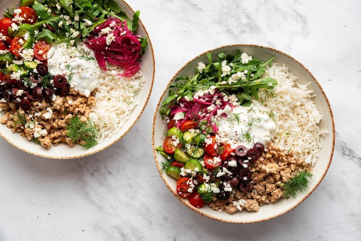 Greek Turkey Bowls That Pass the Tuesday Test (Ready in 30 Minutes)