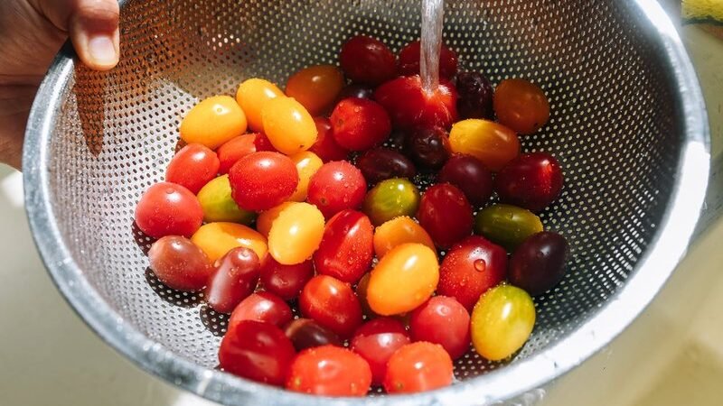 Cucumber Tomato Salad with Mint