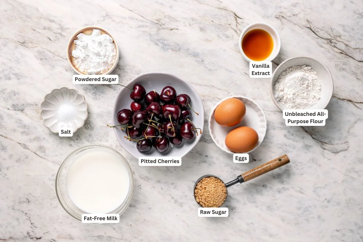 Cherry Clafoutis (The Puffy French Custard Dessert)